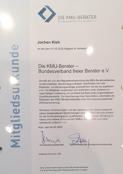 Mitglied bei KMU-Berater